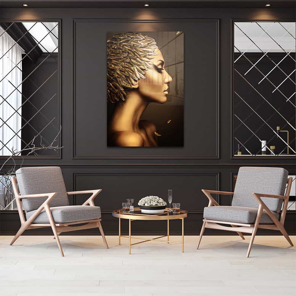 Feather Woman – Verre