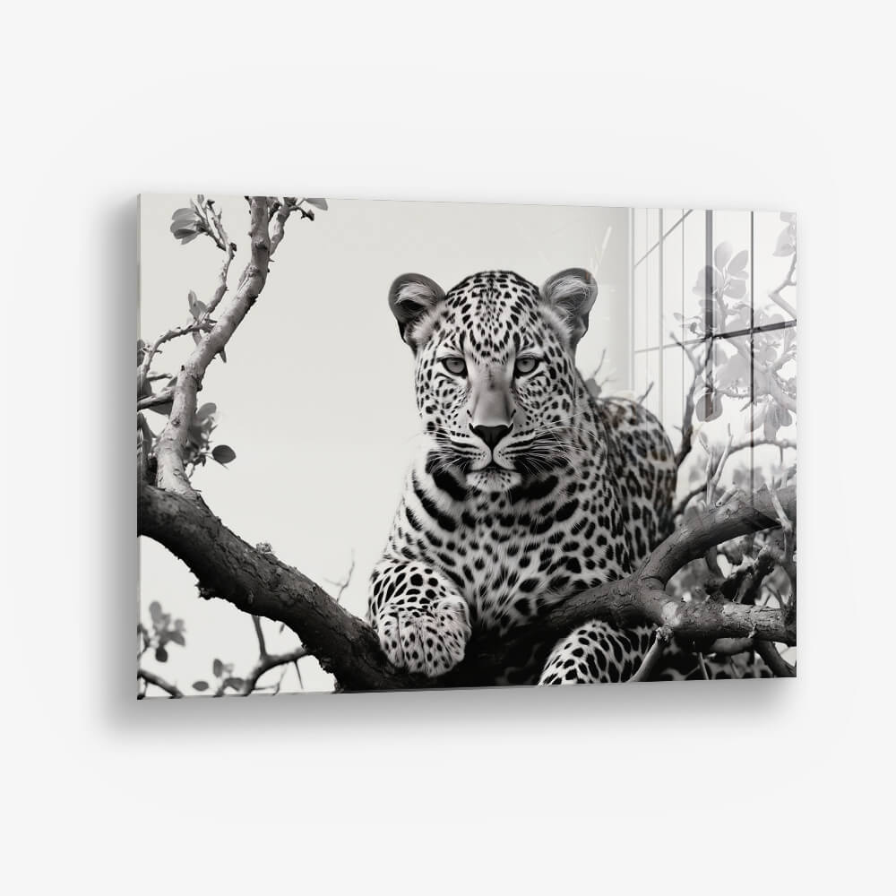 Jaguard In The Tree – Verre