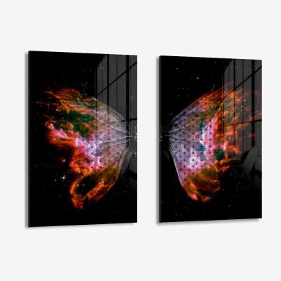 Bundle: "Universe Butterfly" (2x) – Glass
