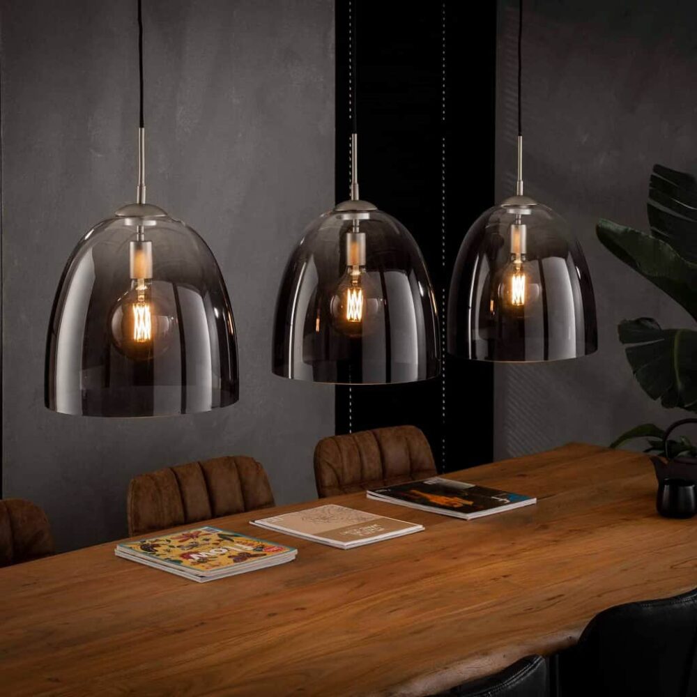 Hanglamp 3L Shaded Cone
