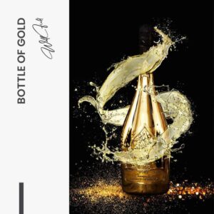 Bottle Of Gold - Glass