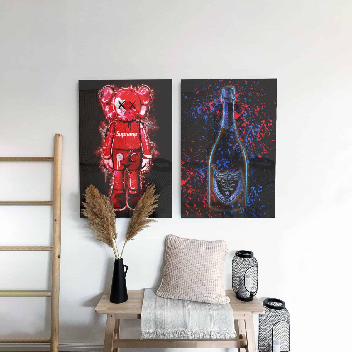 Lot: "Red luxury" (2x) – Verre – Image 3