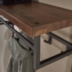 Porte-manteau Daytona 12 haken hoedenplank / Solid Saja (Natural) – Image 3