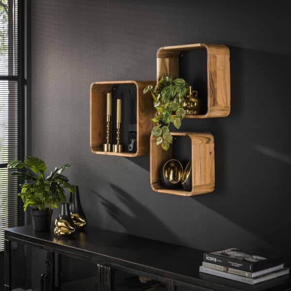 Étagère murale Cube set/3