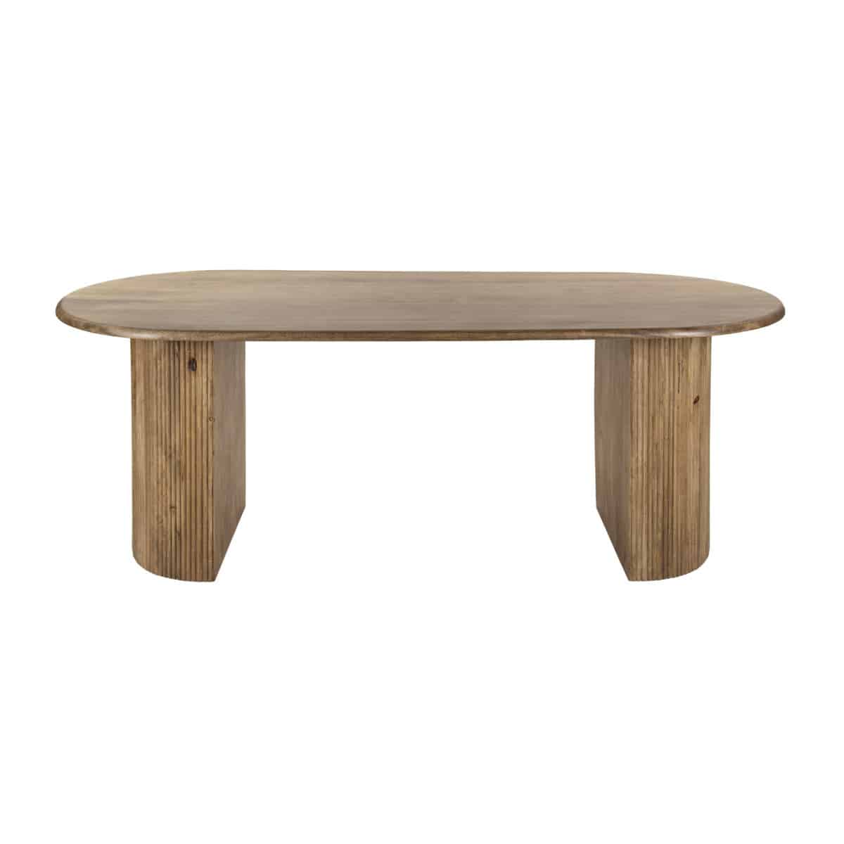 Table à manger 215 wave / Solid Mango (Sand Color) – Image 5