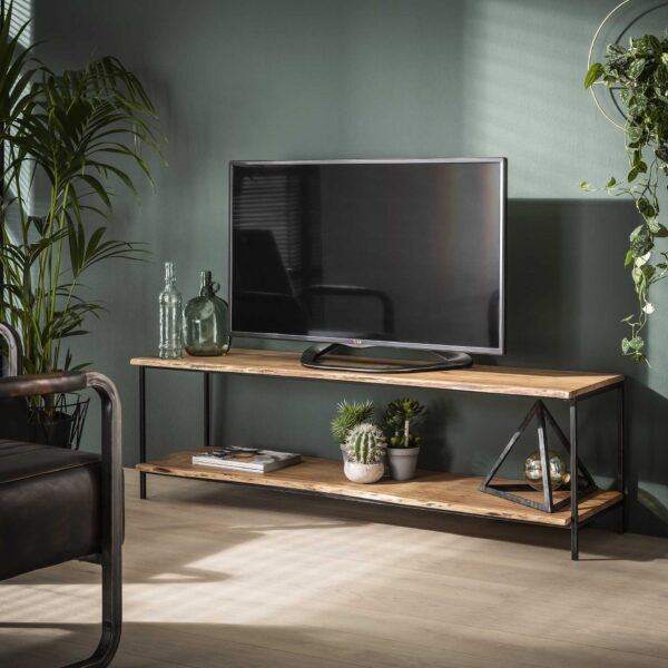 Meuble TV Natural Edge / Acacia naturel massif