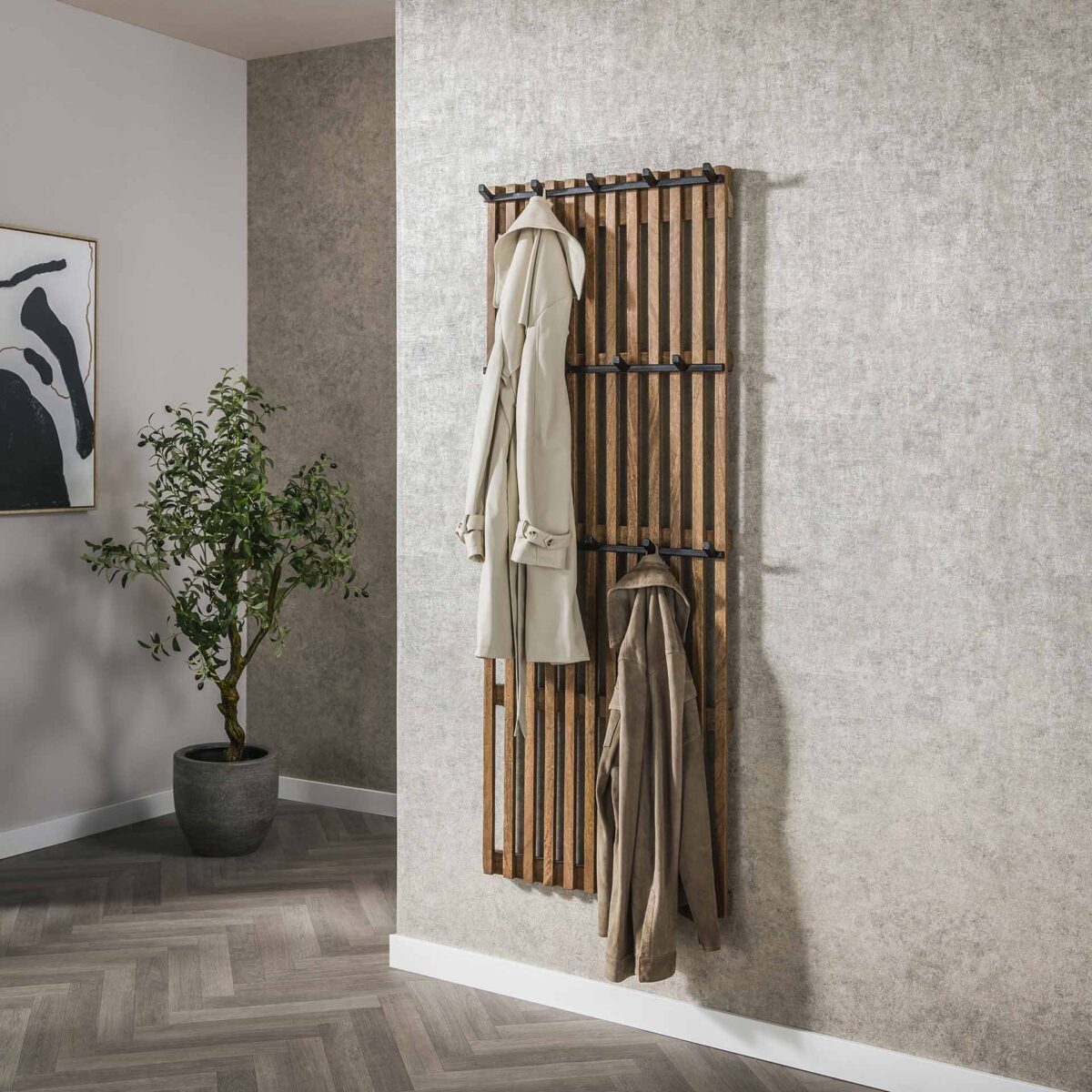Porte-manteau 14 haken tweak / Solid Mango (Sand Color) – Image 1