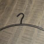 Cintre de garde-robe round tube VPE6 / Noir