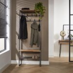 Garde-robe roede edge / Acacia naturel massif