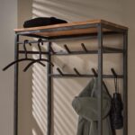 Garde-robe roede edge / Acacia naturel massif – Image 4