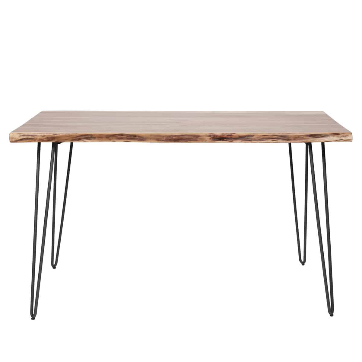 Table à manger edge 130 / Acacia naturel massif – Image 3