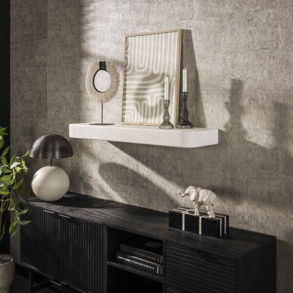 Étagère murale 100cm stone / Composite de marbre