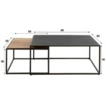 Table basse Zenith set/2 – Image 5