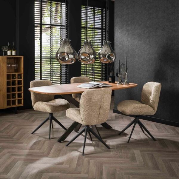 Table à manger 180 Arhus solid / Acacia naturel massif