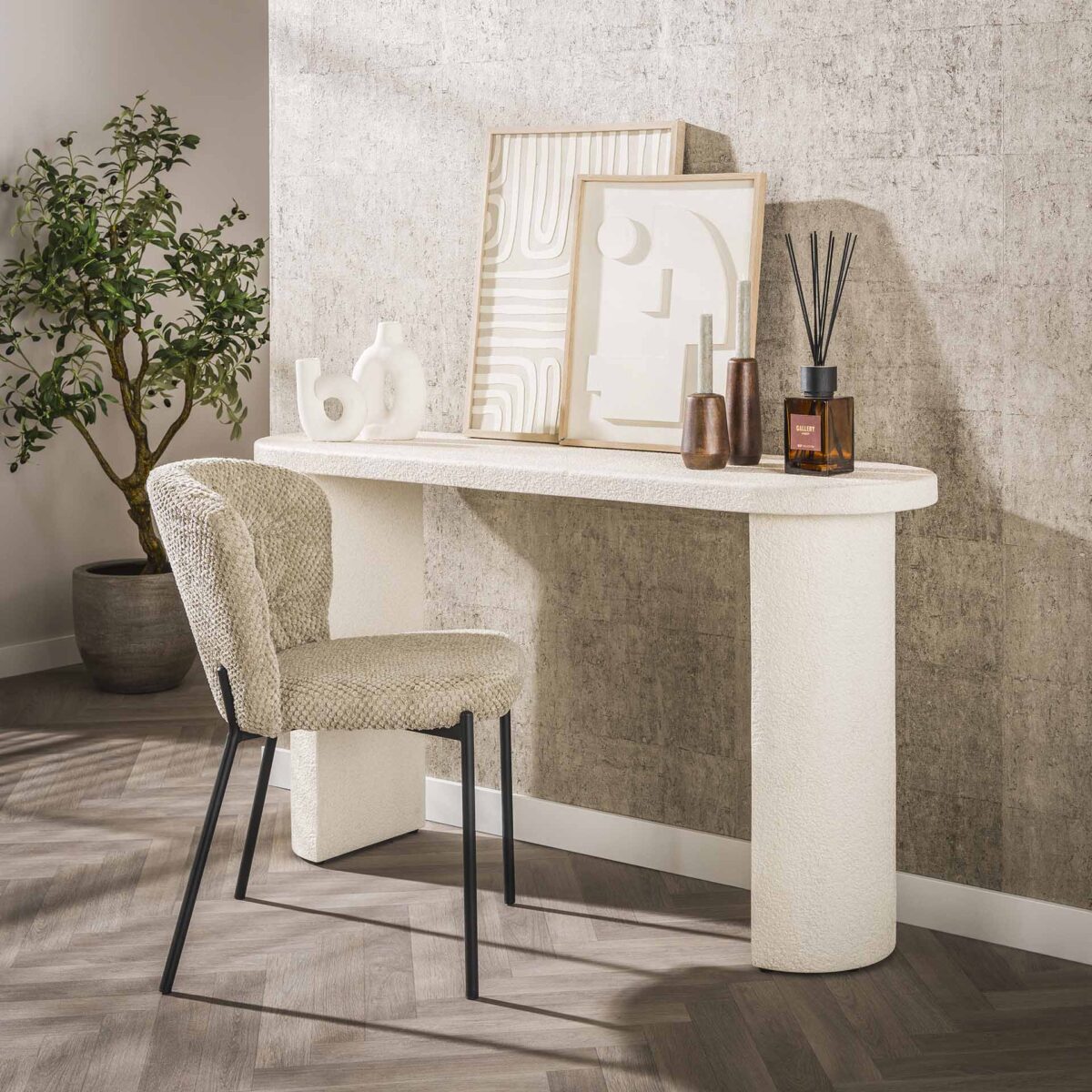 Coiffeuse / Arch Stone / Composite de marbre – Image 1