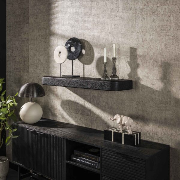 Étagère murale 100cm metallic / Gris