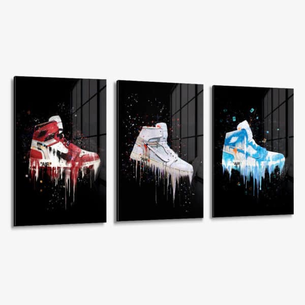 Lot: "AIR" (3x) – Verre