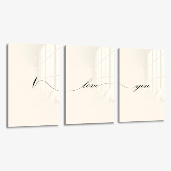 Lot: "In Soft Words" (3x) – Verre
