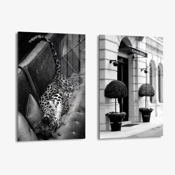 Lot: "Timeless Elegance" (2x) – Verre