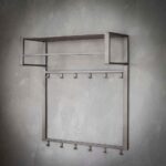 Porte-manteau double Kapstok Long Steel (8 haken) – Image 3