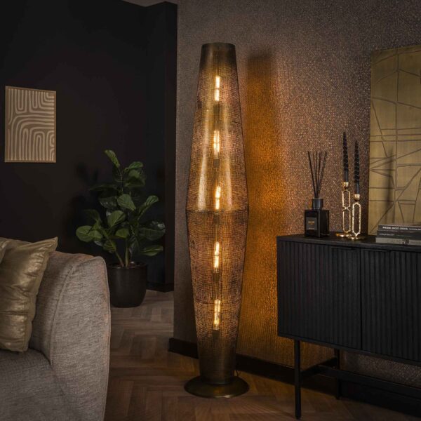 Lampadaire 5L cosmic / Bronze antique