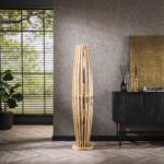 Lampadaire 3L orbit L / Mangue naturelle solide – Image 2