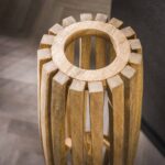 Lampadaire 5L Orbit XL / Manguier massif naturel – Image 5