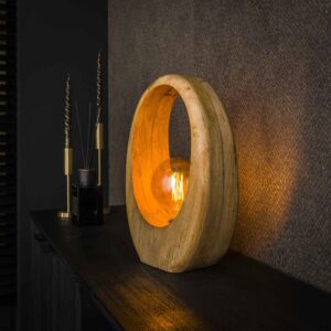 Lampe de table 1L Arch wood L