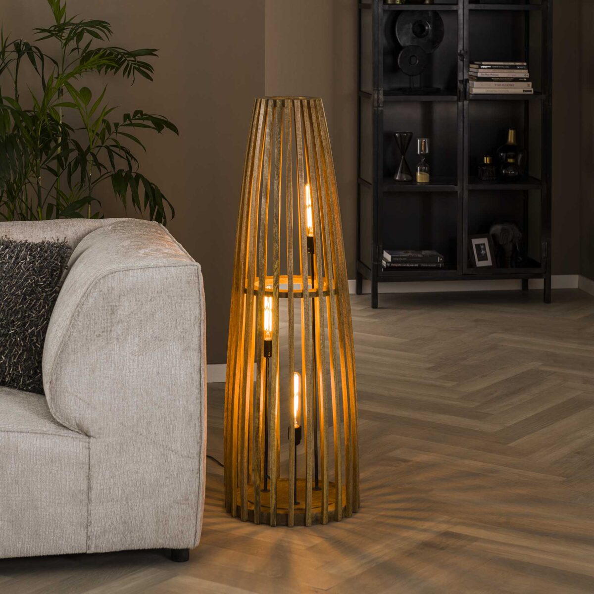 Lampadaire 3L launch / Mangue naturelle solide – Image 3