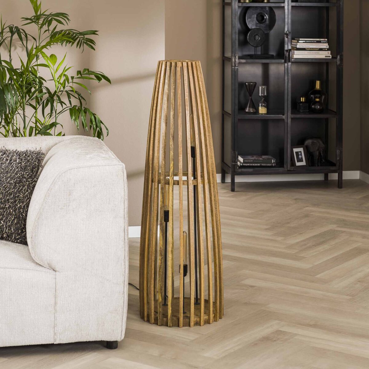 Lampadaire 3L launch / Mangue naturelle solide – Image 4