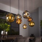 Lampe suspendue 4+3L Cielo