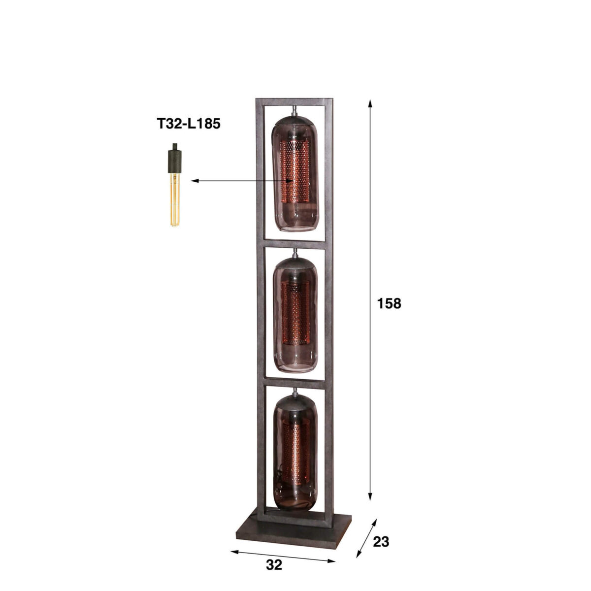 Lampadaire 3L Dune Tower – Image 5
