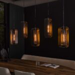 Lampe suspendue 5L mesh rotate / Arctic Noir