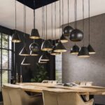 Lampe suspendue 18L XXL metalen kap / Arctic Noir – Image 2