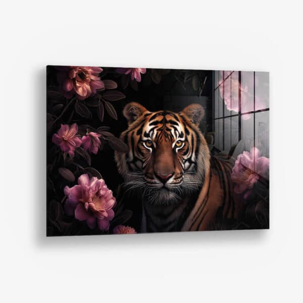 Flower Tiger – Verre