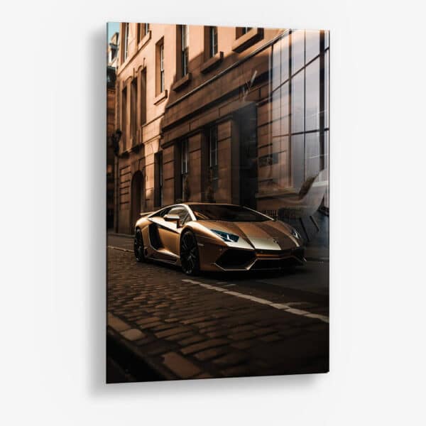 Golden Lambo – Verre