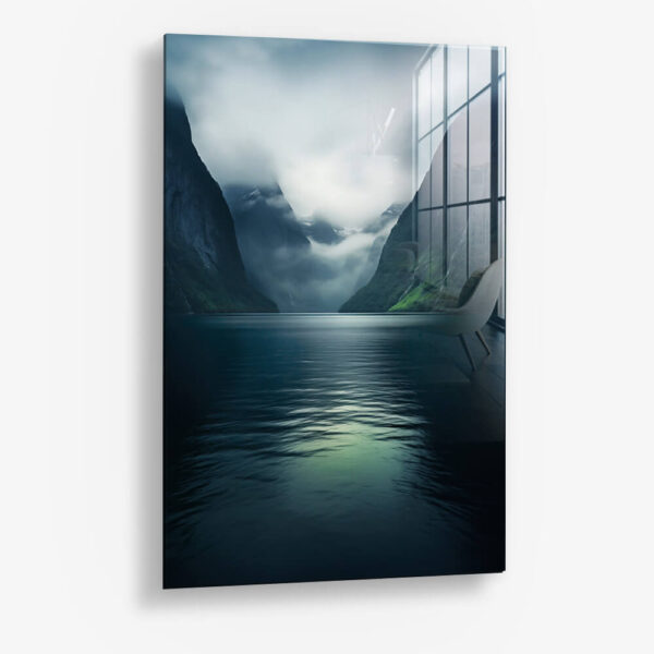 Misty Lake I – Verre