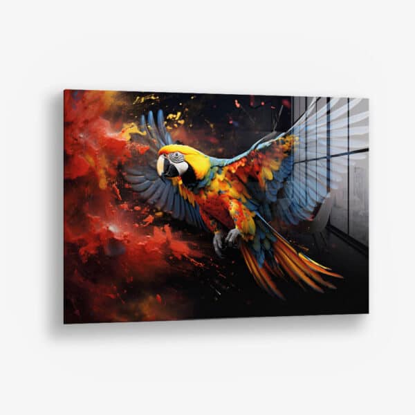 Color Parrot II – Verre