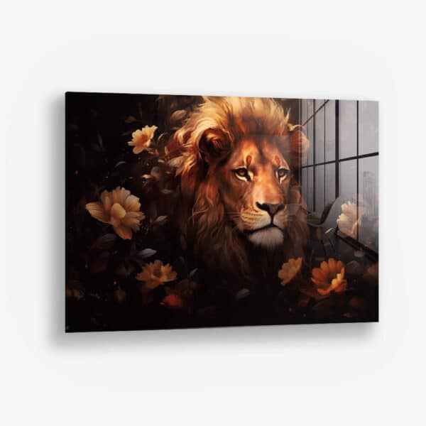 The Painted Lion – Verre