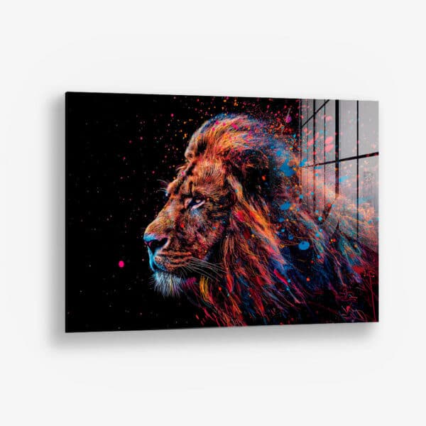 Colored Lion – Verre