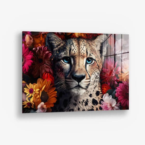 Flower Cheetah – Verre