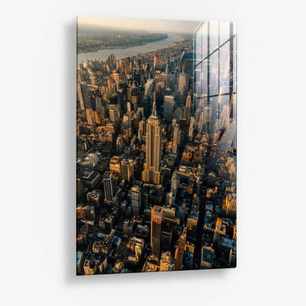 NY Birdview II – Verre