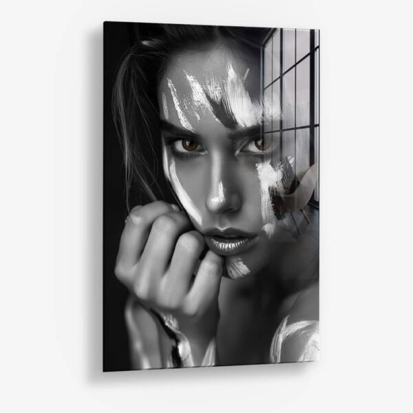 Painted Face – Verre
