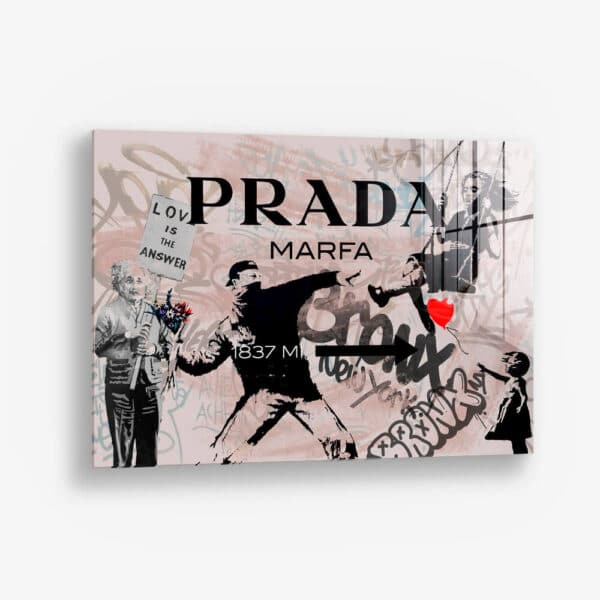 Prada Banksy – Verre