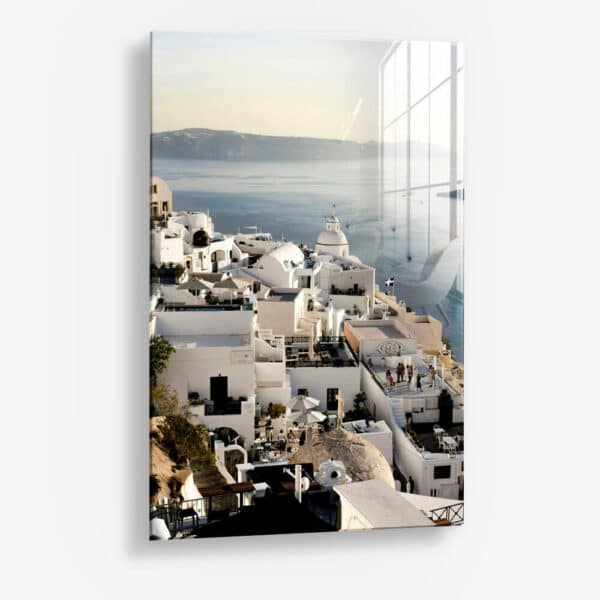 Santorini Sunset – Verre
