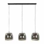 Lampe suspendue 3L drift glass / Verre gris fumé – Image 5