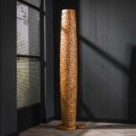 Lampadaire L bars / Teck massif recyclé – Image 2
