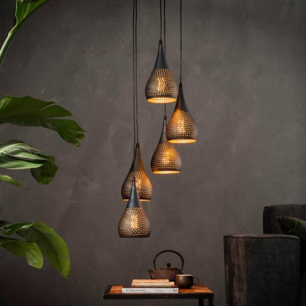 Lampe suspendue 5L Punch stepped