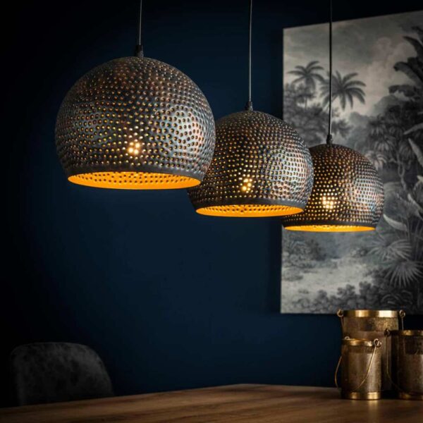 Lampe suspendue 3L Globe punch