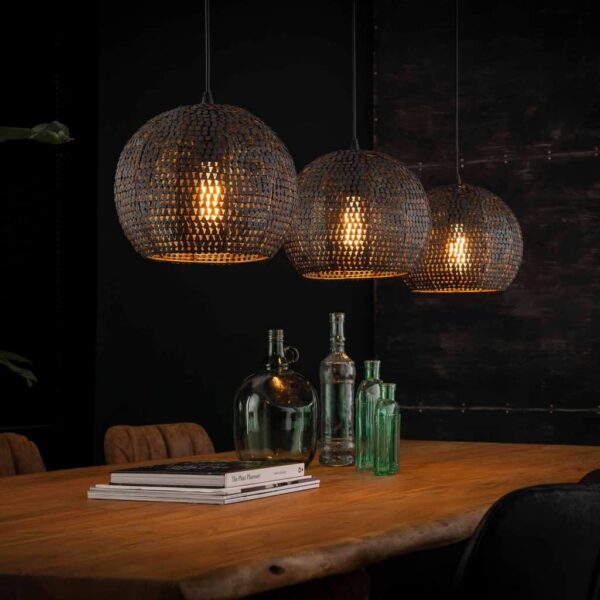Lampe suspendue Globe Mesh